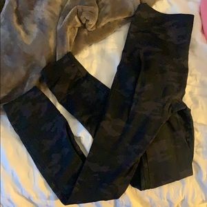 Try camo SPANX leggings